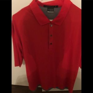 Nike fit dry like new red golf shirt M